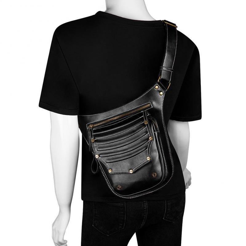 YourSeason Multifunctional Ladies Waist Bag 2021 PU Leather Female Moto Biker Steampunk Shoulder Messenger Bags, Black
YourSeason Multifunctional Ladies Waist Bag 2021 PU Leather Female Moto Biker Steampunk Shoulder Messenger Bags, Black
