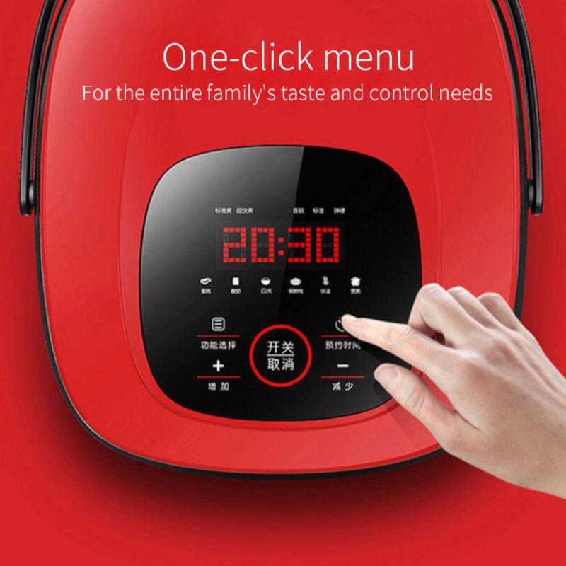 5L Rice Cooker Household Smart Multi-function Cooking Pot Smart Appliances Timing Reservation Automatic BB Porridge Cooker Maker
5L Rice Cooker Household Smart Multi-function Cooking Pot Smart Appliances Timing Reservation Automatic BB Porridge Cooker Maker