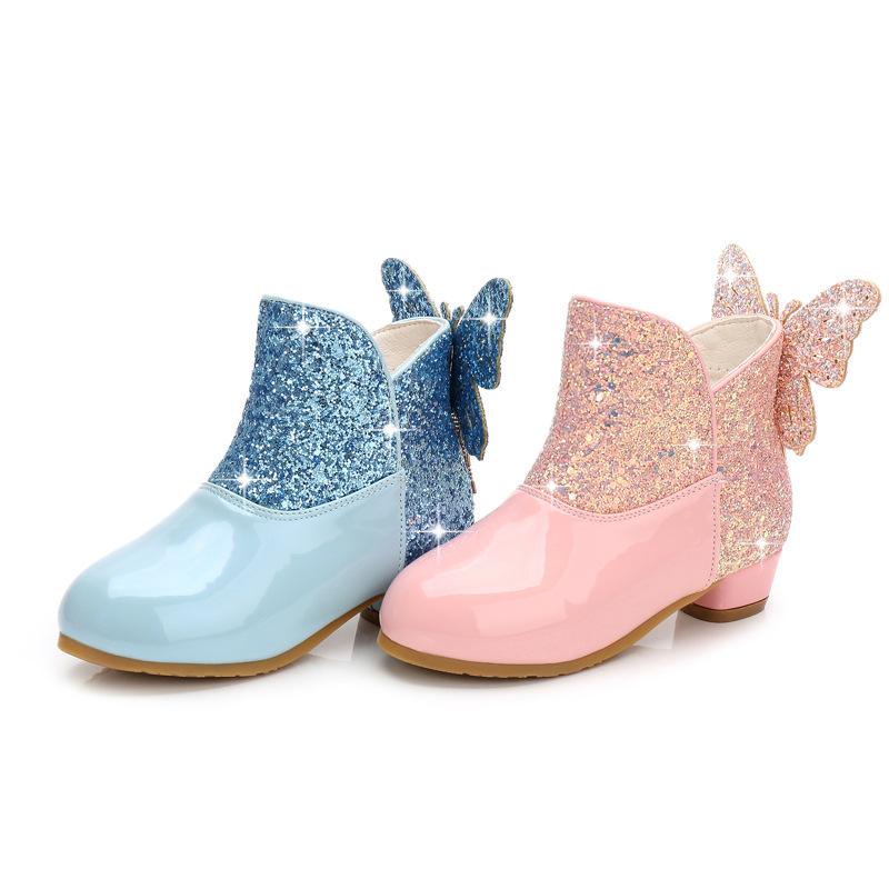 Girls Leather Boots Keep Warm Low Heel Boots Fashion Short Cotton Boot Children Girl Princess Shoes 2020 Autumn Winter SWF004, Swf004skyblue
Girls Leather Boots Keep Warm Low Heel Boots Fashion Short Cotton Boot Children Girl Princess Shoes 2020 Autumn Winter SWF004, Swf004skyblue