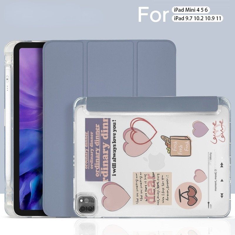 iPad Air 4 Case For 2020 10.9 2019 2020 7/8th Generation Cover 2017 2018 iPad 9.7 5/6th Mini 5 6 Air 3 Pro 10.5 11 Pencil cases
iPad Air 4 Case For 2020 10.9 2019 2020 7/8th Generation Cover 2017 2018 iPad 9.7 5/6th Mini 5 6 Air 3 Pro 10.5 11 Pencil cases