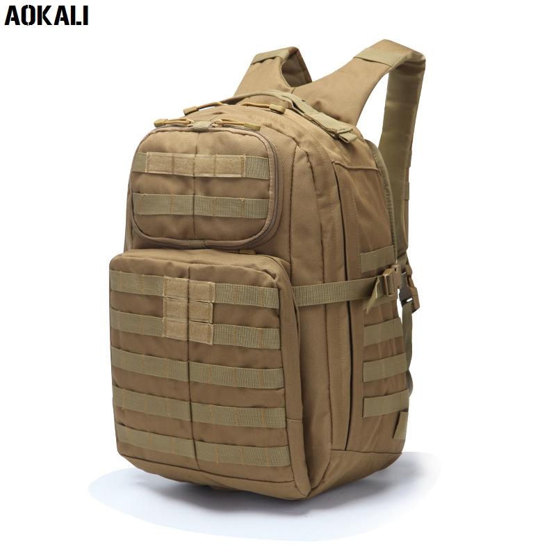 AOKALI waterproof Nylon 900D Designer 45L Assault Backpack Daypack Riding Travel Famous Laptop Bag Rucksack Knapsack, Khaki
AOKALI waterproof Nylon 900D Designer 45L Assault Backpack Daypack Riding Travel Famous Laptop Bag Rucksack Knapsack, Khaki