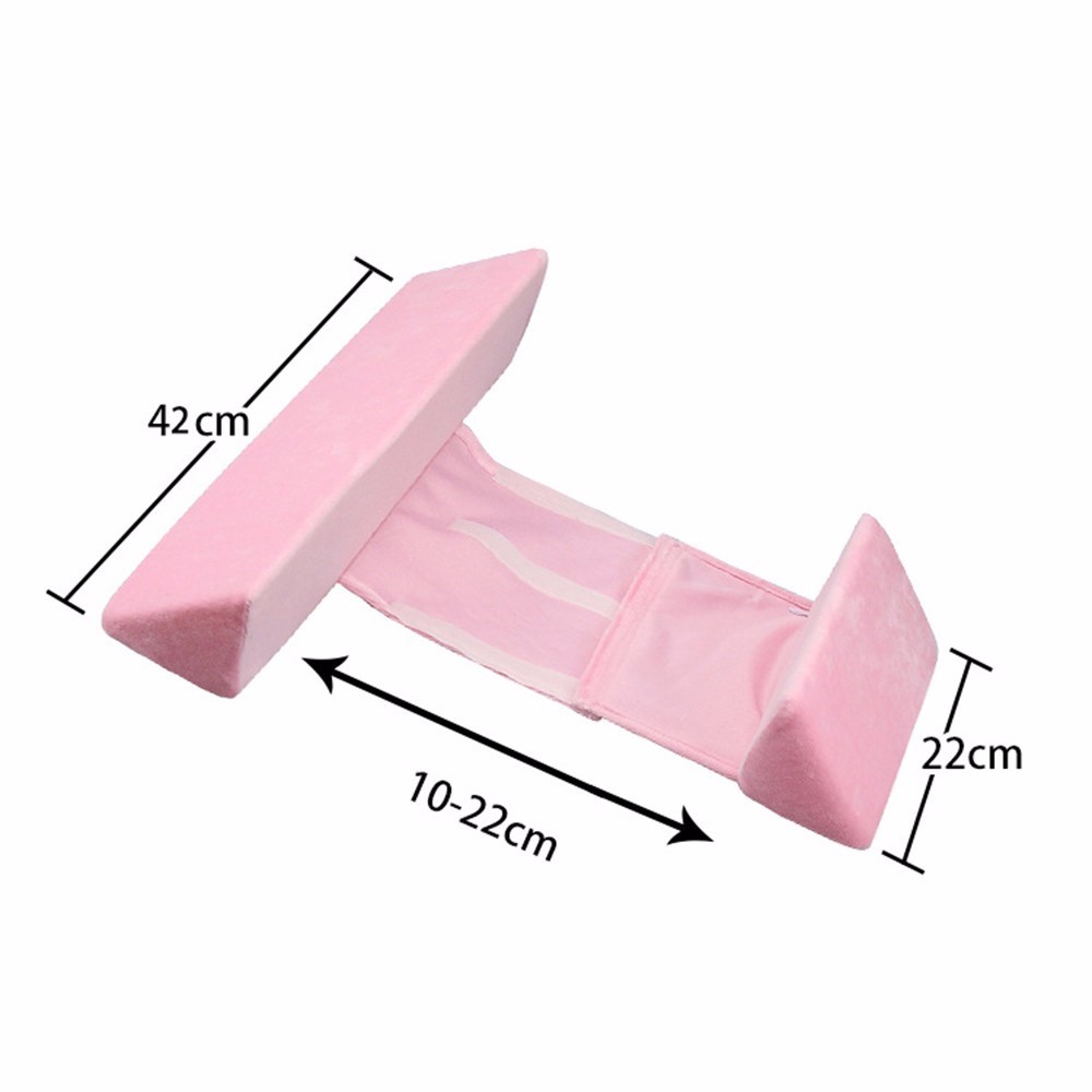 Anti Roll Pillow Newborn Baby Pillow Infant Adjustable Sleep Positioner Pillow Anti Flat Head Cotton Baby Positioning Pad LJ201014
