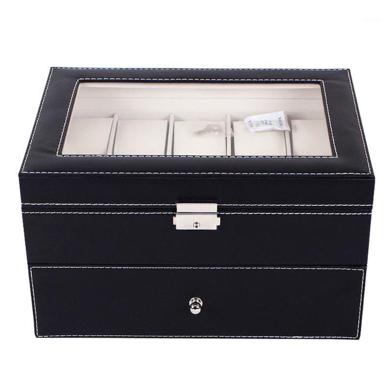 20 Grids PU Leather Watch Box Case Professional Holder Organizer for Clock Watches Jewelry Storage Boxes Case Display1
20 Grids PU Leather Watch Box Case Professional Holder Organizer for Clock Watches Jewelry Storage Boxes Case Display1