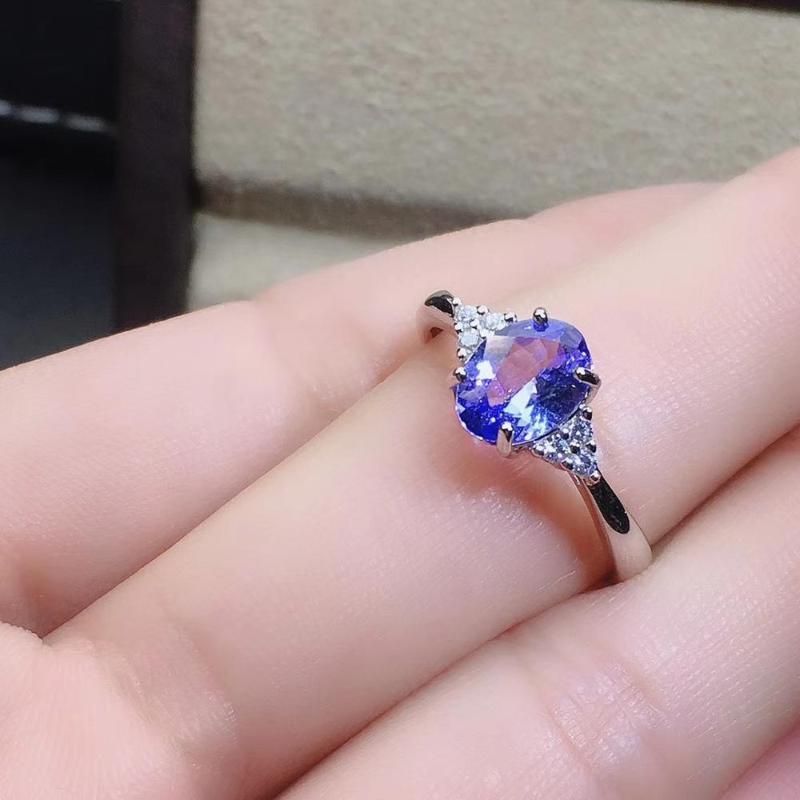 New Arrival Real and Natural Tanzanite Ring Wedding Engagement Rings for Women 925 sterling silver Ring
New Arrival Real and Natural Tanzanite Ring Wedding Engagement Rings for Women 925 sterling silver Ring