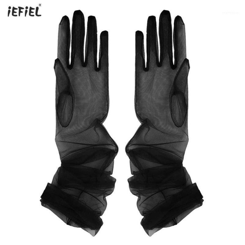 Women Bridal Gloves Sheer Tulle Full Finger Long Glove Elegant Bride Mitten Wedding Party Dress Costume Accessory Femme Clubwear1
Women Bridal Gloves Sheer Tulle Full Finger Long Glove Elegant Bride Mitten Wedding Party Dress Costume Accessory Femme Clubwear1