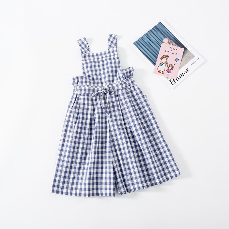 Girl Baby Spring Autumn Korean Plaid Strap Pants Children Style Wide Leg Pants Casual One Piece kids girl overalls1, Light blue
Girl Baby Spring Autumn Korean Plaid Strap Pants Children Style Wide Leg Pants Casual One Piece kids girl overalls1, Light blue