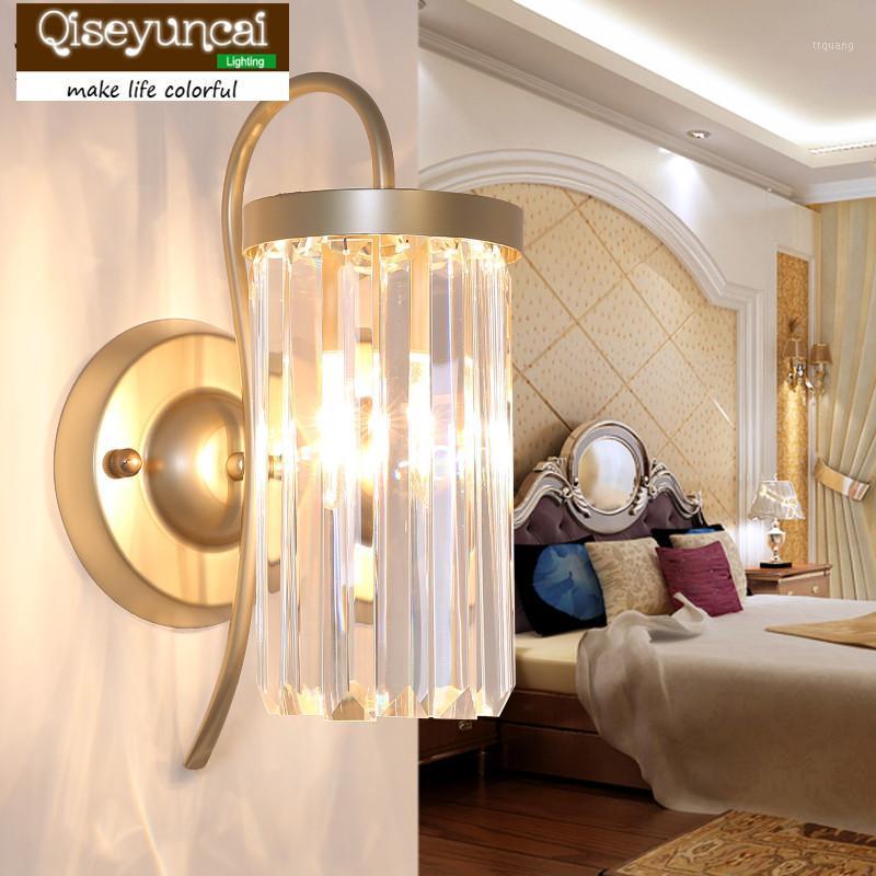 Qiseyuncai Jane Europe modern minimalist crystal wall lamp creative personality living room bedroom bedside lamp corridor lamps1
Qiseyuncai Jane Europe modern minimalist crystal wall lamp creative personality living room bedroom bedside lamp corridor lamps1