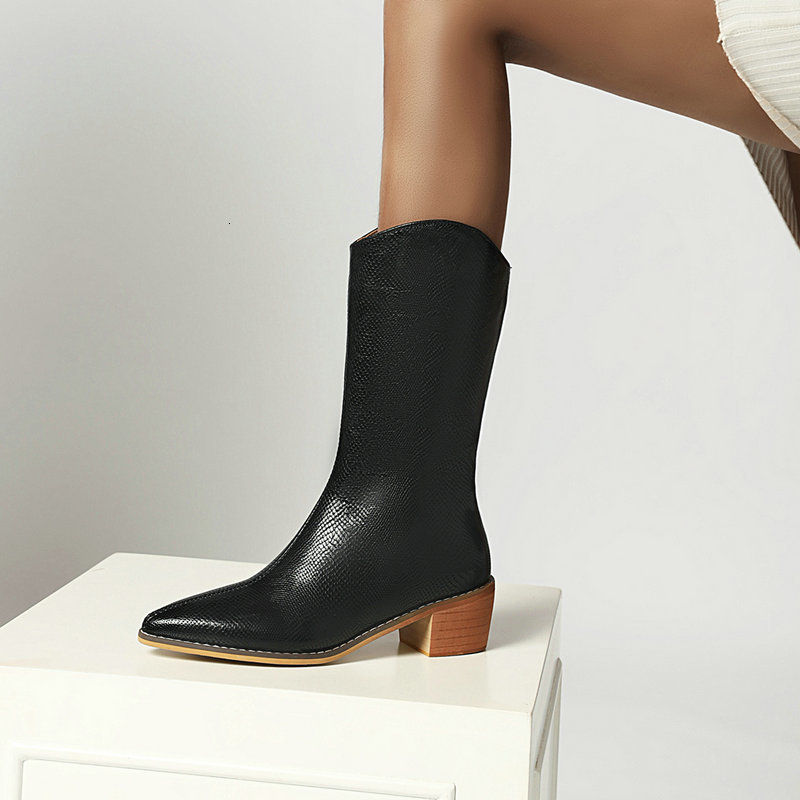 2021 New Women Thick High Heels Winter Mid-calf Boots Pointed Toe Fashion Shoes Woman Plus Size 34-43 C9e9, Yellow
2021 New Women Thick High Heels Winter Mid-calf Boots Pointed Toe Fashion Shoes Woman Plus Size 34-43 C9e9, Yellow