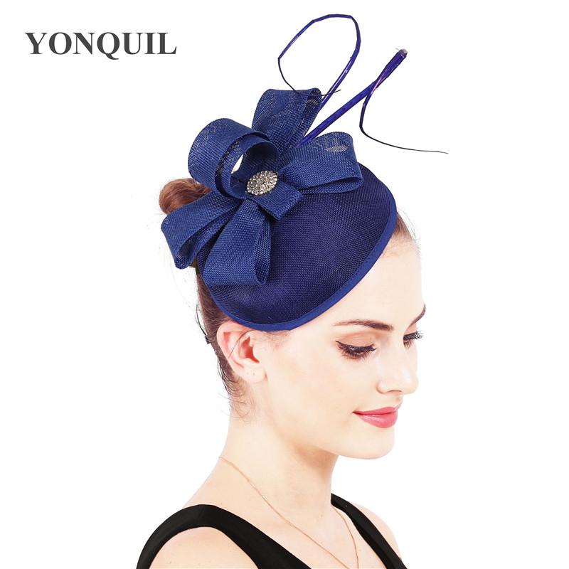 Royal Blue Women Wedding Nice Fascinator Cocktail Hat Elegant Ladies Formal Dress Fedora Hats Vintage Female Party Headpiece, White 
Royal Blue Women Wedding Nice Fascinator Cocktail Hat Elegant Ladies Formal Dress Fedora Hats Vintage Female Party Headpiece, White