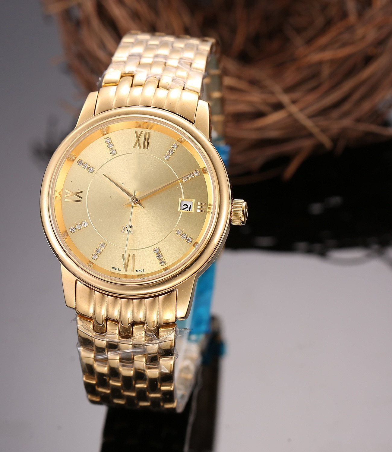 mens watches 42mm dial 316 full stainless steel band mechanical automatic wristwatches for men valentine gift watch4, Slivery;brown
mens watches 42mm dial 316 full stainless steel band mechanical automatic wristwatches for men valentine gift watch4, Slivery;brown