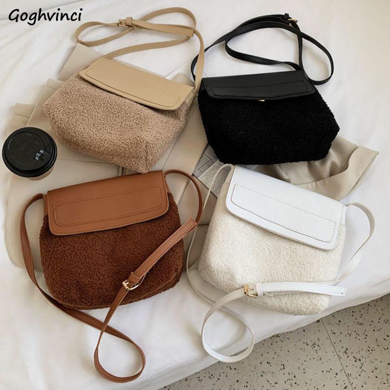 Shoulder Bags Women Patchwork Sweet Lambswool Flap-bag Korean-style Ulzzang Student Chic Thread Cute Cross-body Handbags Female, Black
Shoulder Bags Women Patchwork Sweet Lambswool Flap-bag Korean-style Ulzzang Student Chic Thread Cute Cross-body Handbags Female, Black