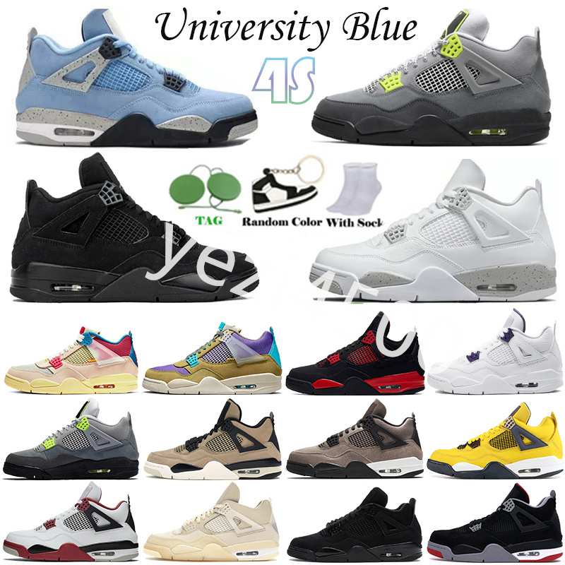 2022 New Mens High Basketball Shoes University Blue 4s Womens Sports Shoe Electro Orange Dark Mocha Bred Shadow Unc Twist Sneakers Trainers 34 Color High Quality, Original box
2022 New Mens High Basketball Shoes University Blue 4s Womens Sports Shoe Electro Orange Dark Mocha Bred Shadow Unc Twist Sneakers Trainers 34 Color High Quality, Original box