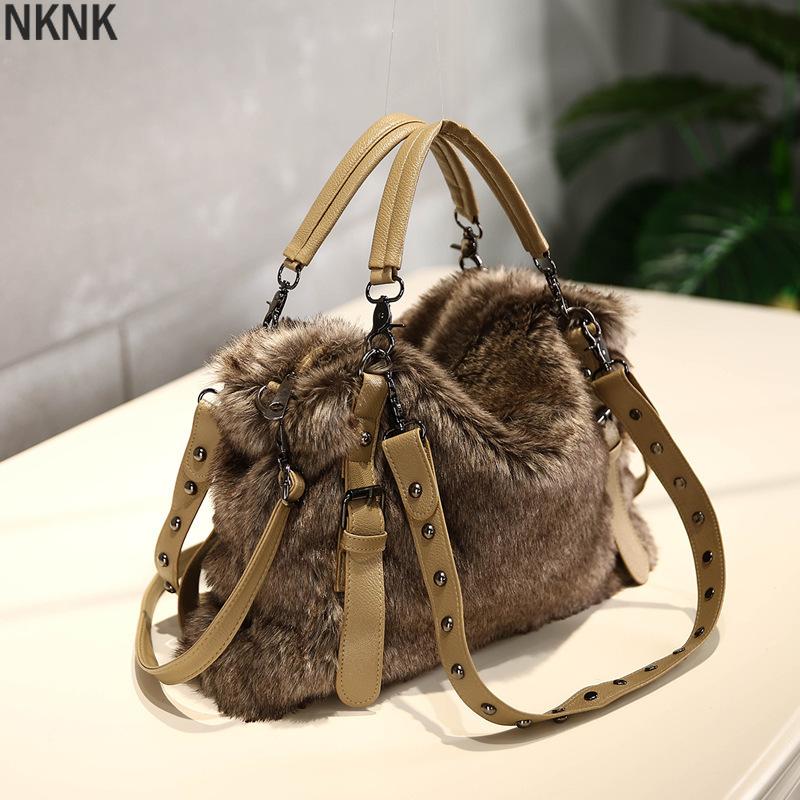 New Handbags Fur Brand Female Messenger Bag Fashion Casual Women Shoulder Tote Bags Plush, Picture color
New Handbags Fur Brand Female Messenger Bag Fashion Casual Women Shoulder Tote Bags Plush, Picture color