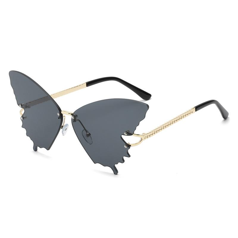Oversized Butterfly Rimless Sunglasses Women 2021 Brand Steampunk Metal Punk Sun Glasses Vintage Gradient Ocean Lens Eyewear
Oversized Butterfly Rimless Sunglasses Women 2021 Brand Steampunk Metal Punk Sun Glasses Vintage Gradient Ocean Lens Eyewear
