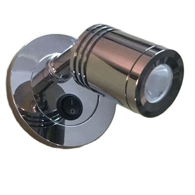 Topoch Ressessed Wall Lamp Grooved Cylindrical Head Focusing Lens 30 Degree Discrete Blackpate with Integral Rocker Switch for House RV Boat Versatile Light
Topoch Ressessed Wall Lamp Grooved Cylindrical Head Focusing Lens 30 Degree Discrete Blackpate with Integral Rocker Switch for House RV Boat Versatile Light