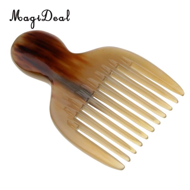 11 Teeth Afro Pick Lift Comb Wide Tooth Curly Hair Comb Unisex Hairstyling