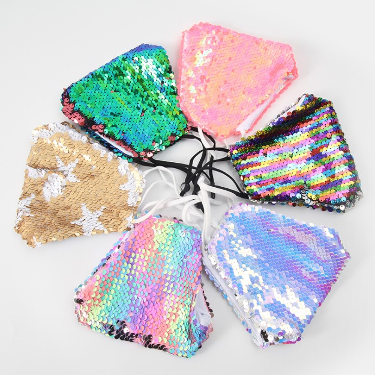 Wholesale Personalized Sequins Dustproof, Sunscreen and Windproof Cotton Lining Mask Party Mask Fashion Mask Bling Bling Face Decoration
Wholesale Personalized Sequins Dustproof, Sunscreen and Windproof Cotton Lining Mask Party Mask Fashion Mask Bling Bling Face Decoration