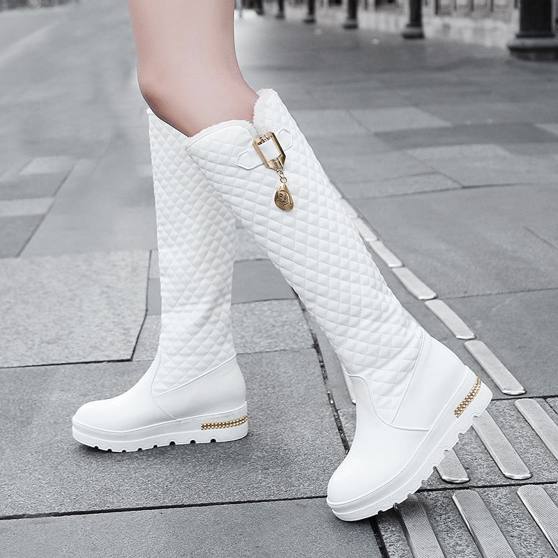 New Women Boots Knee High Boots Square Heels Fashion Round Toe Rubber Sole Woman Leather Shoes Winter Black Y2001143868791, White
New Women Boots Knee High Boots Square Heels Fashion Round Toe Rubber Sole Woman Leather Shoes Winter Black Y2001143868791, White