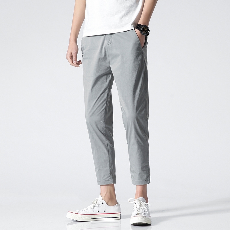 New Autumn Mens Cotton High Quality Casual Ankle Length Pants Fashion Man Pants Black 201125
New Autumn Mens Cotton High Quality Casual Ankle Length Pants Fashion Man Pants Black 201125