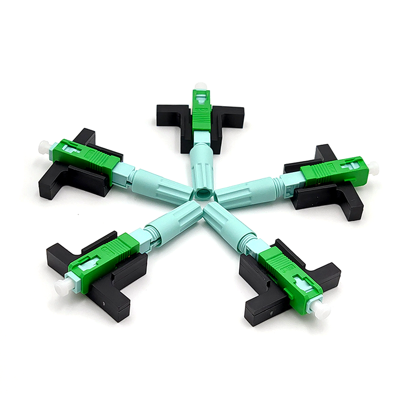 SC APC Fast Connector Single-Mode Connector FTTH Tool Cold Tool Fiber Optic Fast Connnector
SC APC Fast Connector Single-Mode Connector FTTH Tool Cold Tool Fiber Optic Fast Connnector