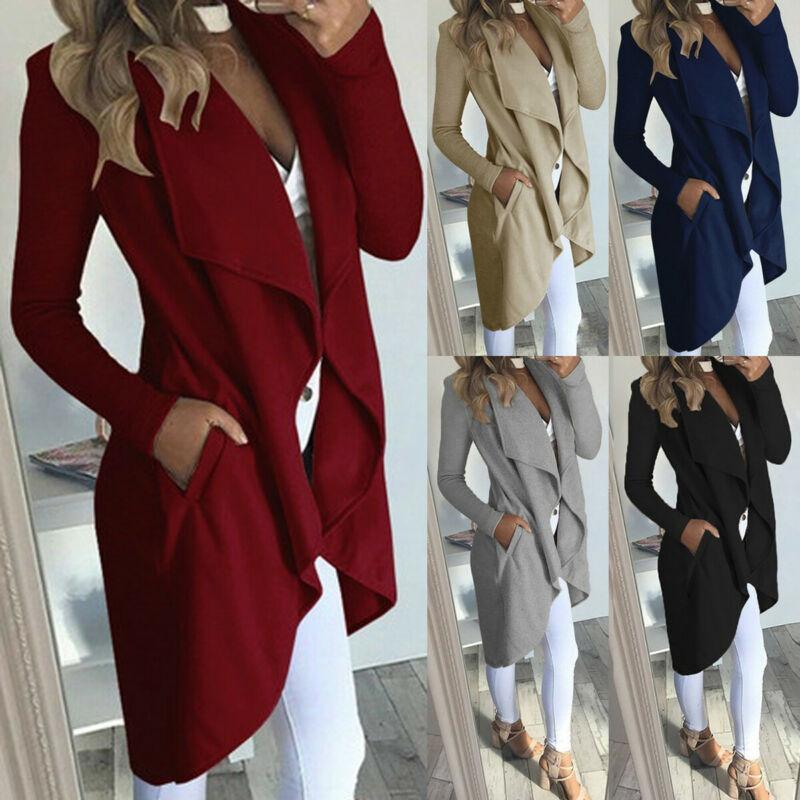 Brand New Women Trench Fashion Women Slim Long Sleeve Casual Irregular Suit Coat Outwear Cardigan Solid Pocket Fashion Hot 2020, Beige
Brand New Women Trench Fashion Women Slim Long Sleeve Casual Irregular Suit Coat Outwear Cardigan Solid Pocket Fashion Hot 2020, Beige