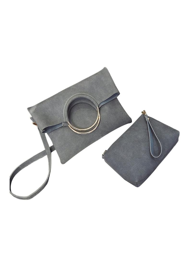 2021 Matte Women Shoulder Bag PU Leather Fashion Design Winter Open Metal Ring Envelopes Portable Shoulder Bag Handbag, Black
2021 Matte Women Shoulder Bag PU Leather Fashion Design Winter Open Metal Ring Envelopes Portable Shoulder Bag Handbag, Black