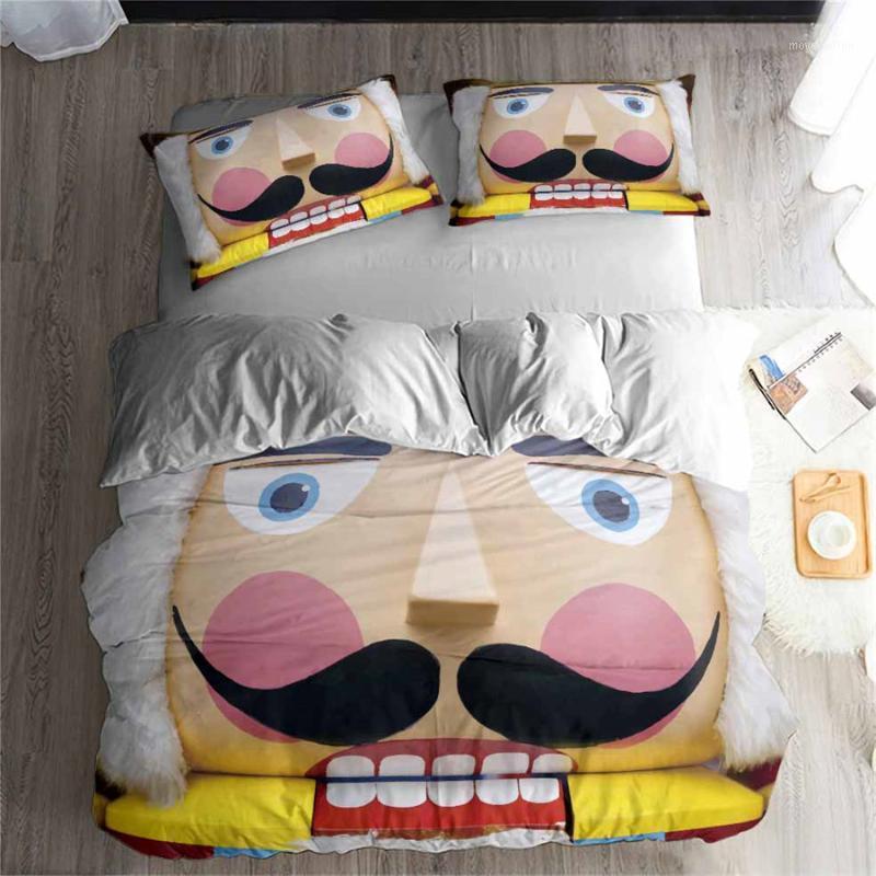 HELENGILI 3D Bedding Set Nutcracker Soldier Print Duvet Cover Set Bedcloth with Pillowcase Bed Home Textiles #YC-2471, As pic
HELENGILI 3D Bedding Set Nutcracker Soldier Print Duvet Cover Set Bedcloth with Pillowcase Bed Home Textiles #YC-2471, As pic
