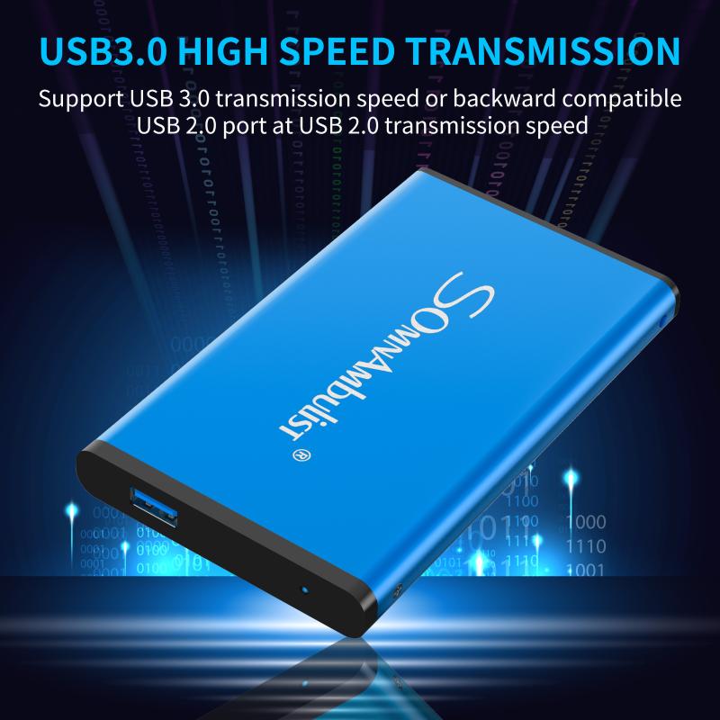 HDD 2.5" External Hard Drive 320gb/500gb/250gb/1tb/2tb USB3.0 Storage Compatible for PC
HDD 2.5" External Hard Drive 320gb/500gb/250gb/1tb/2tb USB3.0 Storage Compatible for PC