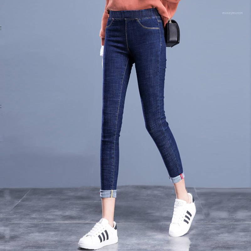 Harajuku High Street Pencil Pants for Women Korean Blue Denim Femme 2020 Plus Size Jeans High Waist Bottoms Elasticated Waist1
Harajuku High Street Pencil Pants for Women Korean Blue Denim Femme 2020 Plus Size Jeans High Waist Bottoms Elasticated Waist1