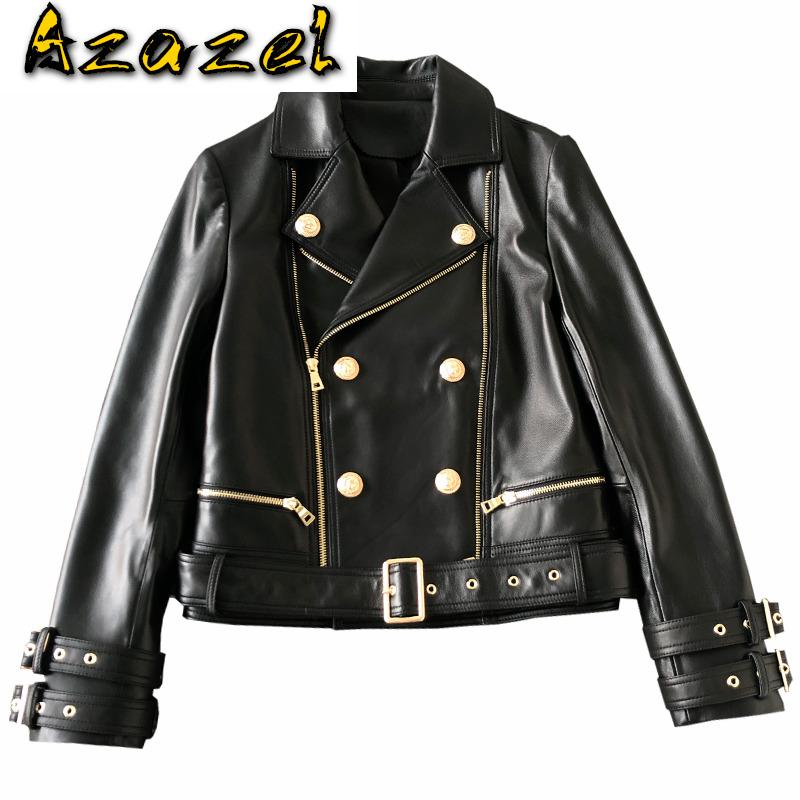Real Genuine Leather 2020 Winter Women Sheep Skin Jacket Korean Slim Moto Biker Coat Jaqueta Feminina, Black
Real Genuine Leather 2020 Winter Women Sheep Skin Jacket Korean Slim Moto Biker Coat Jaqueta Feminina, Black
