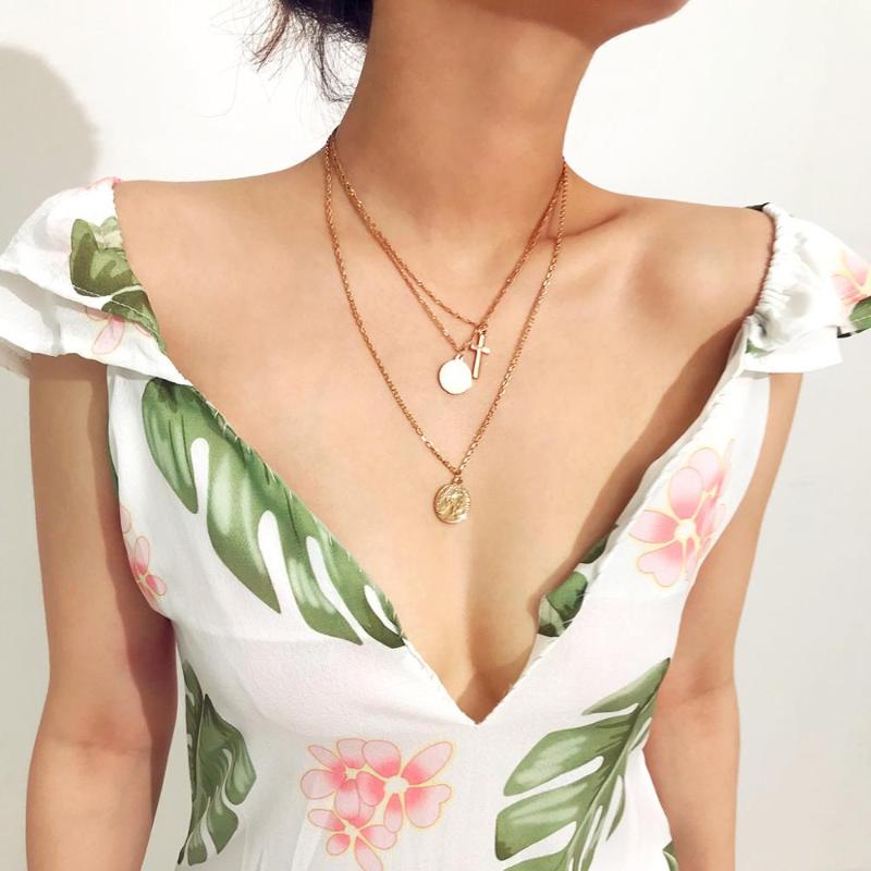 Style Layered Necklace Cross Fashion Trendy Gift Mom friend Simple Layering Necklace Bridesmaid
Style Layered Necklace Cross Fashion Trendy Gift Mom friend Simple Layering Necklace Bridesmaid