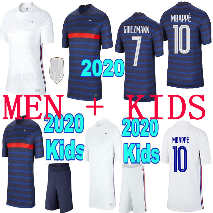 2020 France MBAPPE GRIEZMANN POGBA jerseys 2021 Soccer jersey Football shirts maillot de foot men + kids kit, Blue
2020 France MBAPPE GRIEZMANN POGBA jerseys 2021 Soccer jersey Football shirts maillot de foot men + kids kit, Blue