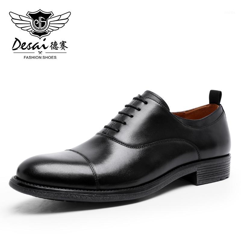 DESAI Men Dress Genuine Leather Shoes Casual Formal Business Work Soft For Man Male Men's Oxford Flats Shoe Large Size1, Black
DESAI Men Dress Genuine Leather Shoes Casual Formal Business Work Soft For Man Male Men's Oxford Flats Shoe Large Size1, Black