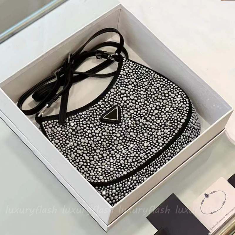 New Cleo Womens Designers Tote Shouler Bags Crystal Embellished Satin Handbags High Quality Ladies 2022 Fashion Underarm Purses Bling, Box(not sold separately)
New Cleo Womens Designers Tote Shouler Bags Crystal Embellished Satin Handbags High Quality Ladies 2022 Fashion Underarm Purses Bling, Box(not sold separately)
