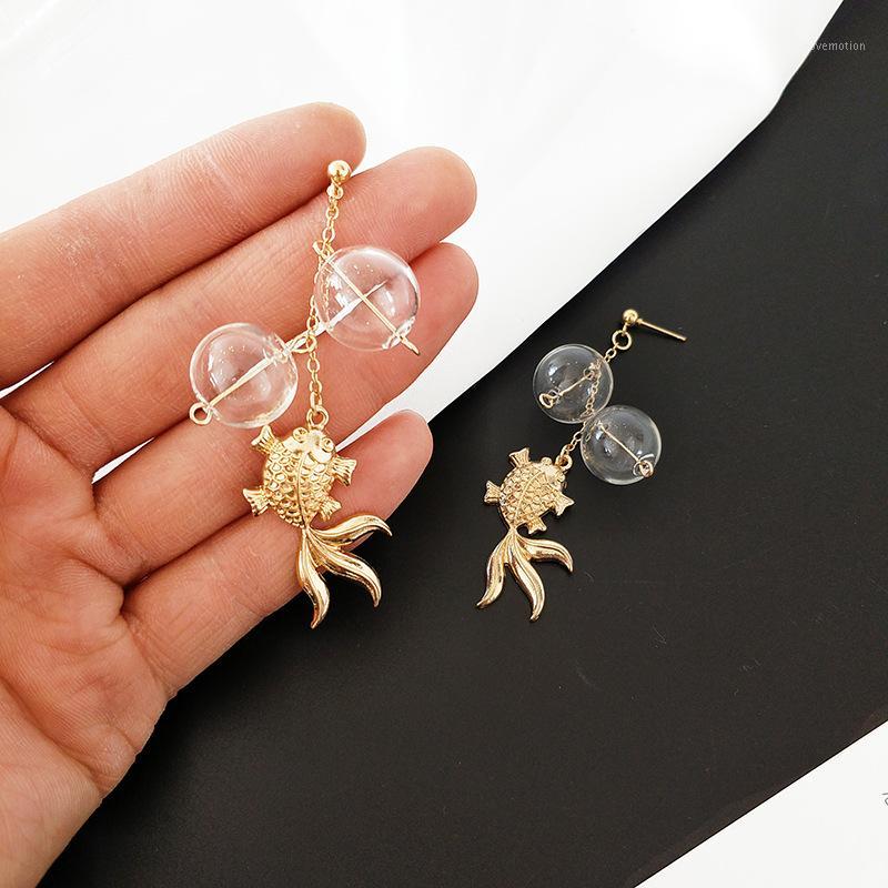 Creative Des Funny Transparent Glass Bubbles Goldfish Drop Earrings Vintage Animal Fish Earrings Women No Piercing Jewelry1
Creative Des Funny Transparent Glass Bubbles Goldfish Drop Earrings Vintage Animal Fish Earrings Women No Piercing Jewelry1