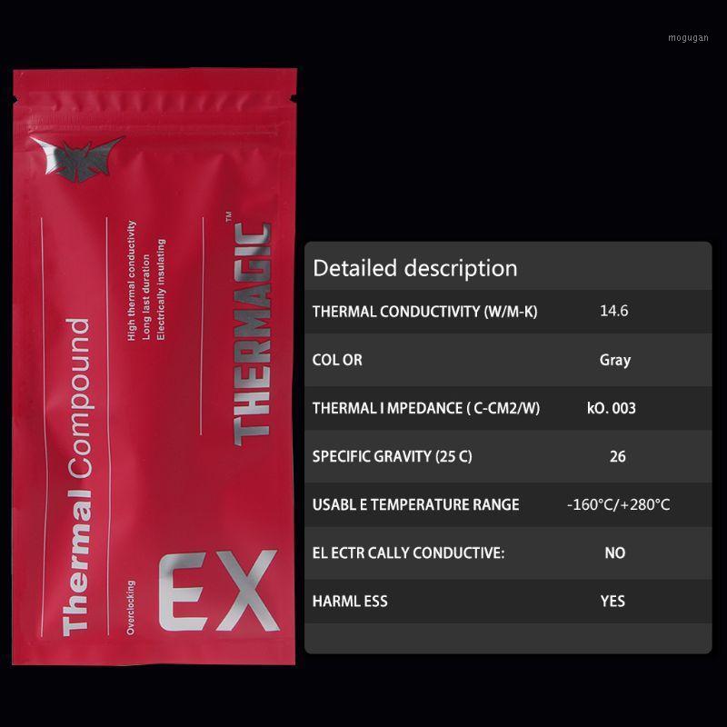 ZF-EX 14.6W/m k Thermal Grease Conductive Paste for processo CPU GPU IC Cooler Y5LC1
ZF-EX 14.6W/m k Thermal Grease Conductive Paste for processo CPU GPU IC Cooler Y5LC1