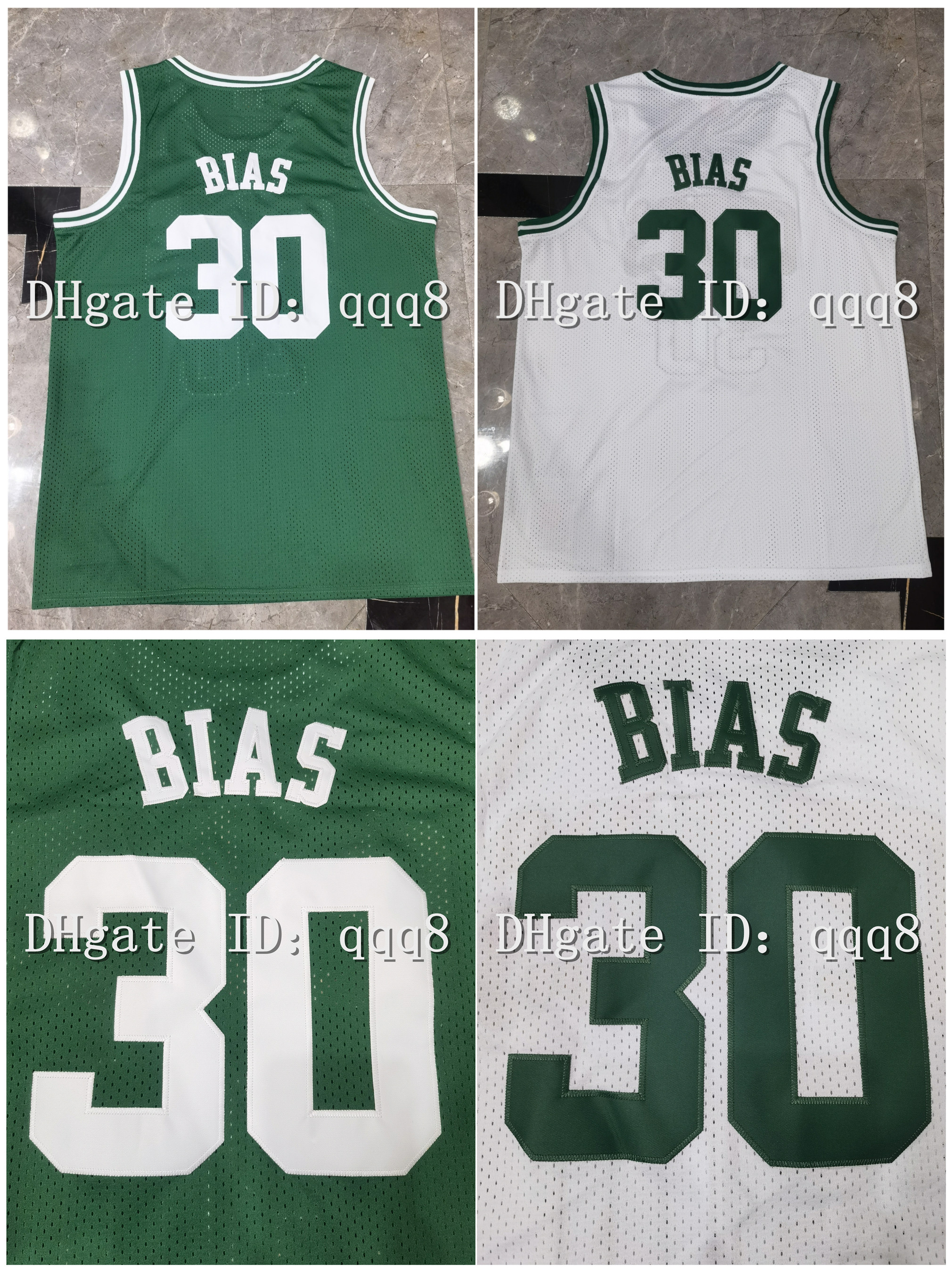 Top Quality ! Vintage 30 Len Bias Jersey 1985-86 Boston College Basketball Jerseys Green White Size -XXXL
Top Quality ! Vintage 30 Len Bias Jersey 1985-86 Boston College Basketball Jerseys Green White Size -XXXL