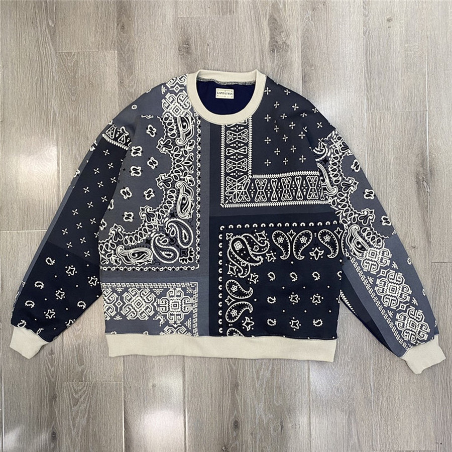 2021 New Cashew Flower Printing Kapital Sweatshirts Men Women Spliced Vintage Crewneck Pullovers Hoodie Cuw8
2021 New Cashew Flower Printing Kapital Sweatshirts Men Women Spliced Vintage Crewneck Pullovers Hoodie Cuw8