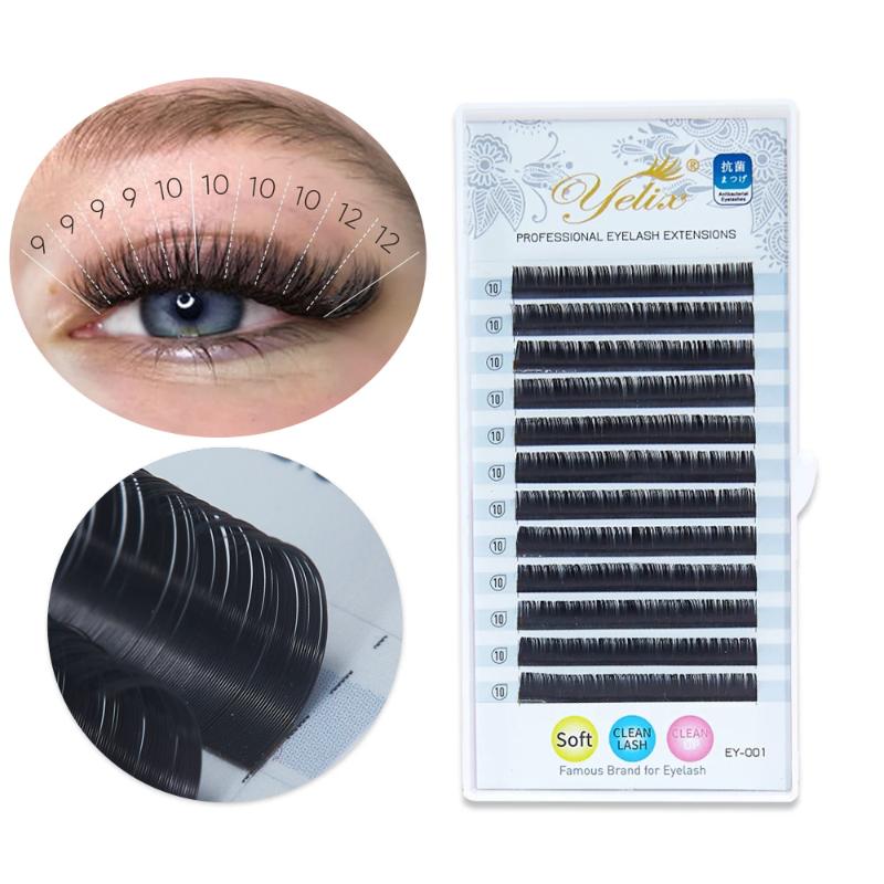 Yelix Professionals Eyelash Extension Silk Lash Extension individual Lashes Soft Russian Volume Eyelashes Natural Faux Cils
Yelix Professionals Eyelash Extension Silk Lash Extension individual Lashes Soft Russian Volume Eyelashes Natural Faux Cils