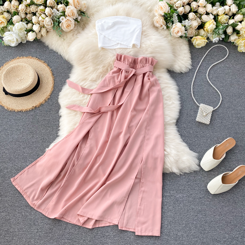 2021 New Female singiny will see sexy vacation suits off the shoulder no straps short tops high skirts pieces KOQQ, Alcohol
2021 New Female singiny will see sexy vacation suits off the shoulder no straps short tops high skirts pieces KOQQ, Alcohol
