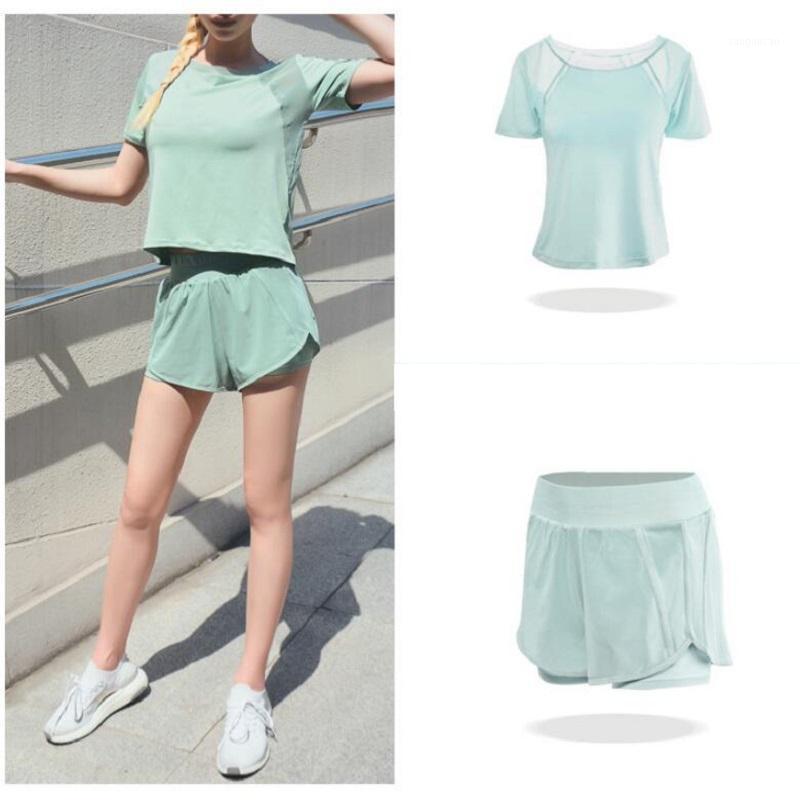 New style 2pcs/set Women Yoga Sets Gym Clothes Sport TOP Fitness Sports Suits Athletic Wear Sports Short sleeve +sports shorts1, Black
New style 2pcs/set Women Yoga Sets Gym Clothes Sport TOP Fitness Sports Suits Athletic Wear Sports Short sleeve +sports shorts1, Black