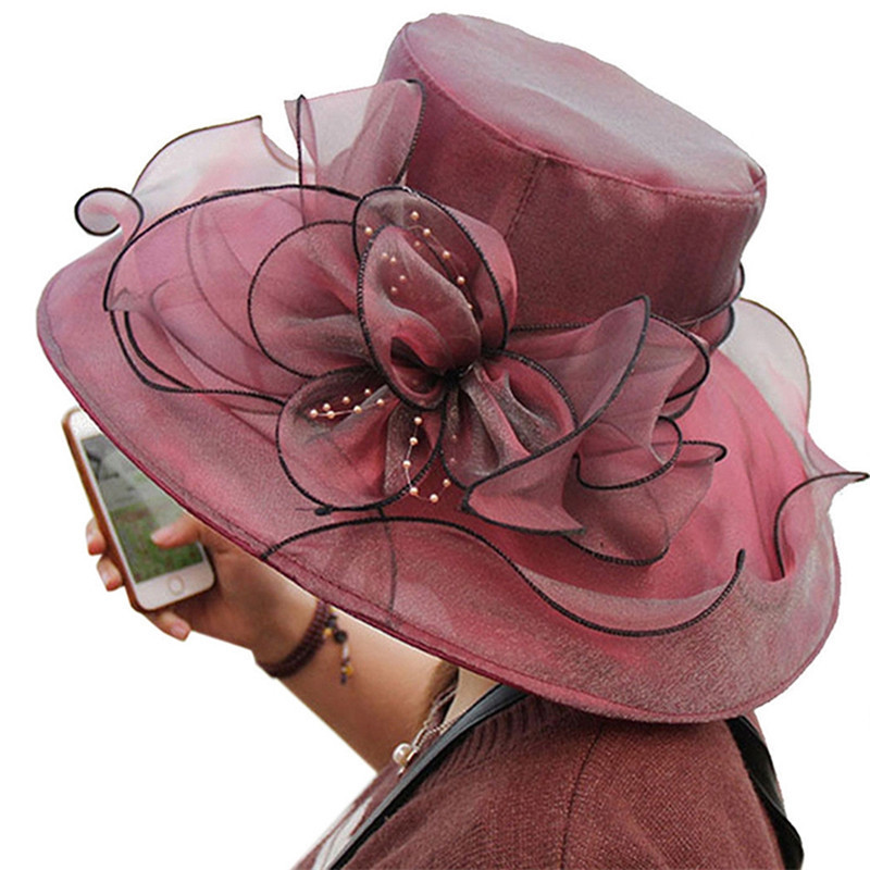 IMIXLOT Elegant Trendy Women's Hats For Women Flower Hat Summer Sun Hat Wedding Wide Brim Sea Beach
IMIXLOT Elegant Trendy Women's Hats For Women Flower Hat Summer Sun Hat Wedding Wide Brim Sea Beach