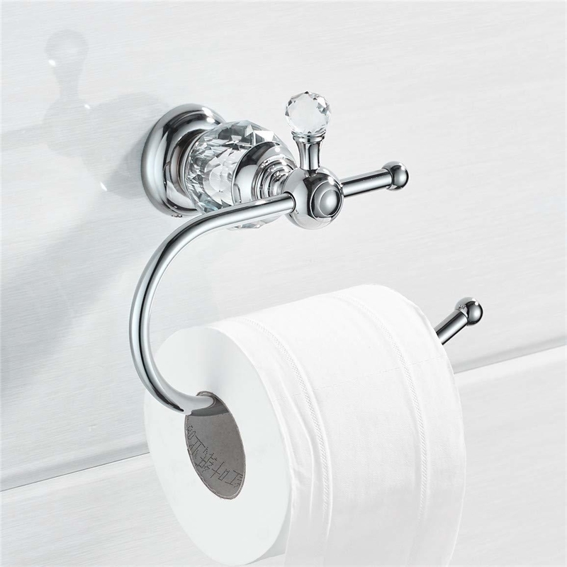 Chrome Crystal Toilet Paper Holder Solid Brass Roll Holder Polish Shlef Paper Towel Wall Mounted Bathroom Accessories Y200108
Chrome Crystal Toilet Paper Holder Solid Brass Roll Holder Polish Shlef Paper Towel Wall Mounted Bathroom Accessories Y200108