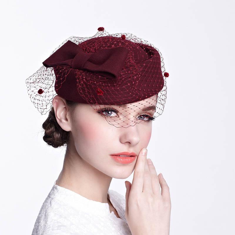 QPALCR100% Wool Pillbox Hat Veil Fascinator Hats For Women Fedora Hat Ladies Wedding Hats Green Vintage Berets, Black
QPALCR100% Wool Pillbox Hat Veil Fascinator Hats For Women Fedora Hat Ladies Wedding Hats Green Vintage Berets, Black