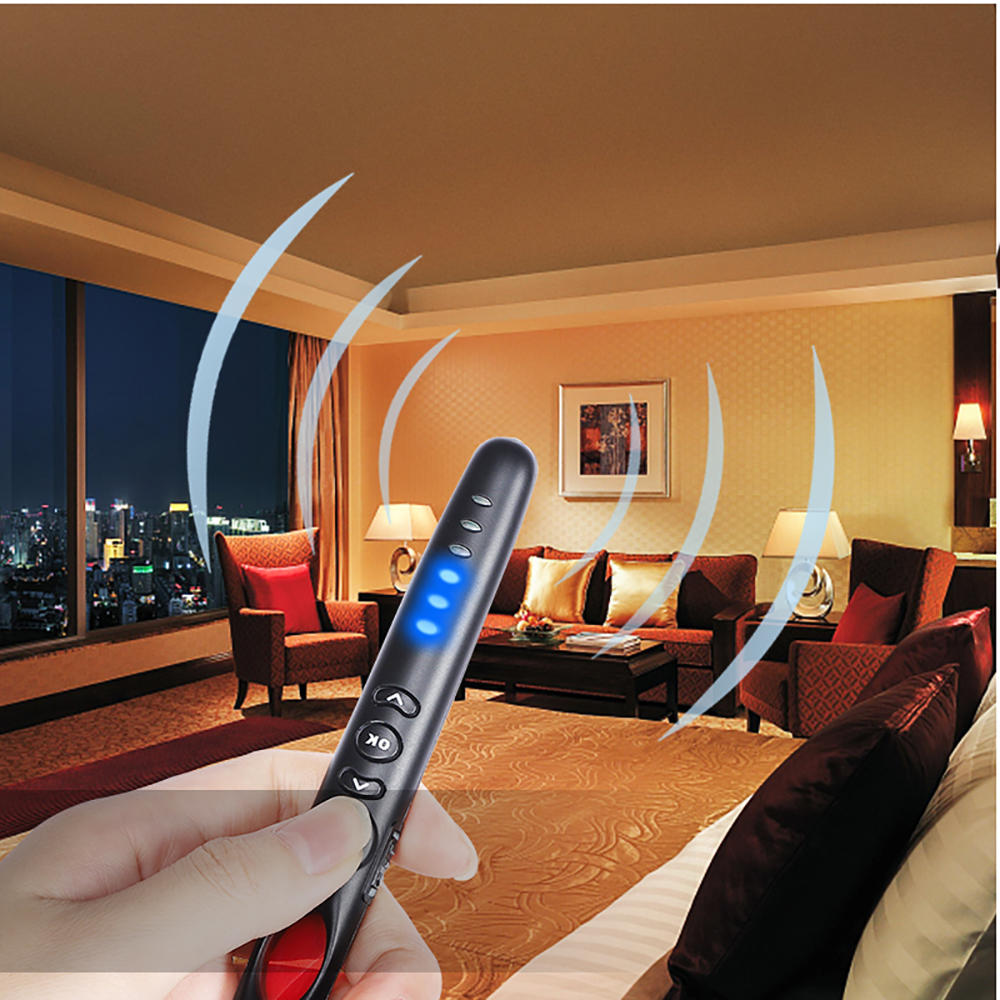 Anti S py Camera Detector Protection Alarm Mini Wireless Wifi RF Signal Device Scanner Infrared Light Detect One-key Alarm