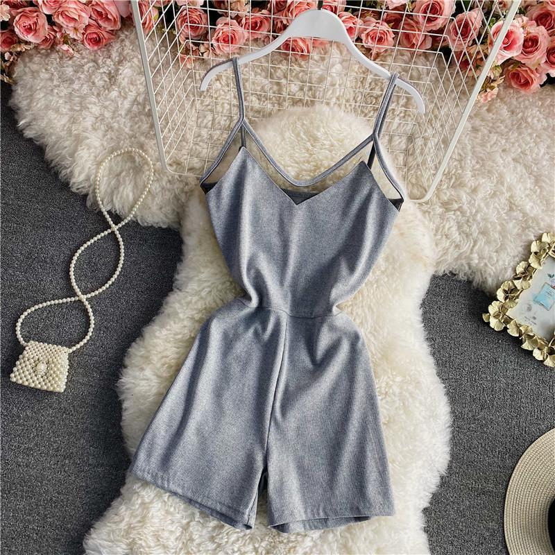 Women's Jumpsuits & Rompers Summer European And American Design Sense Color Matching Suspenders Jumpsuit Women Sports Style Casual Wide-leg, Black
Women's Jumpsuits & Rompers Summer European And American Design Sense Color Matching Suspenders Jumpsuit Women Sports Style Casual Wide-leg, Black