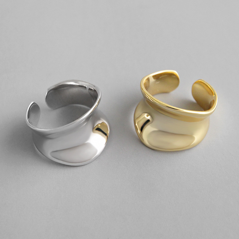 Hot Sale Irregular Wide Surface Gold Silver Color Ring Open Finger Ring For Men Women S-R728
Hot Sale Irregular Wide Surface Gold Silver Color Ring Open Finger Ring For Men Women S-R728