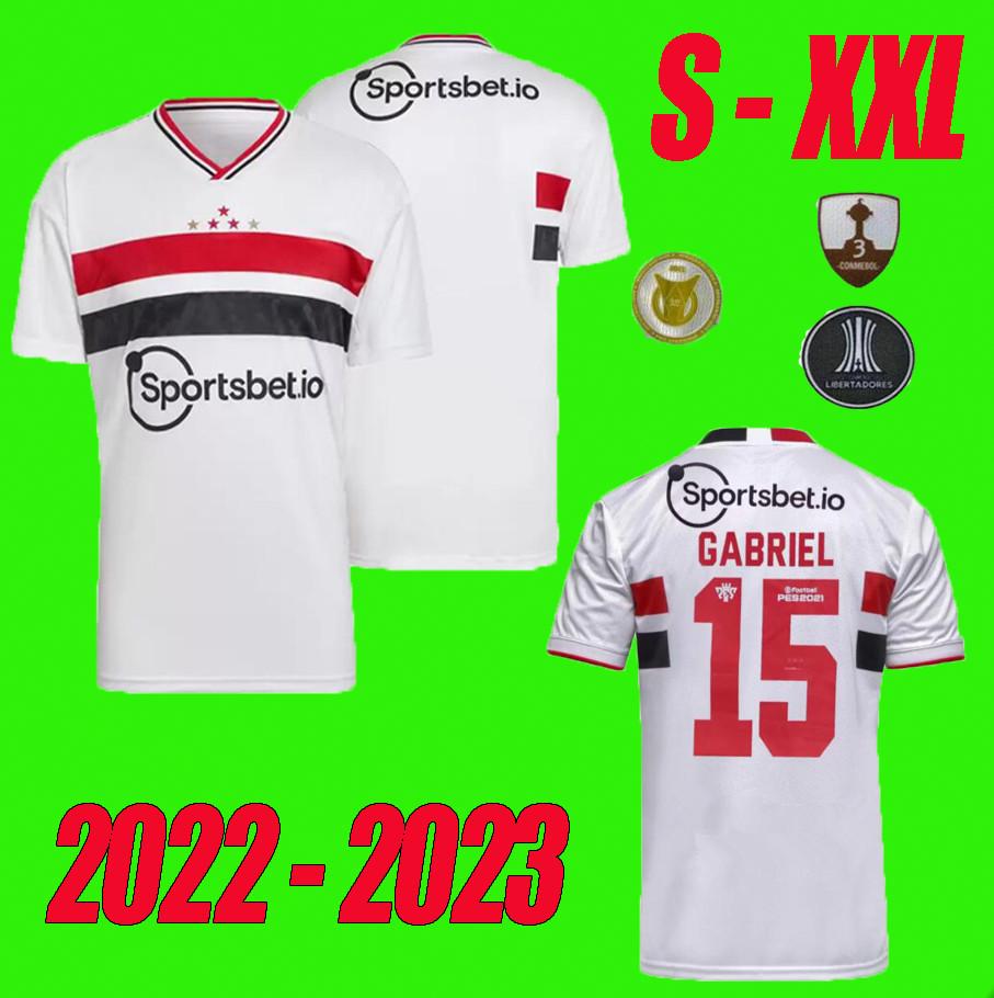22 23 Sao Paulo soccer Men's T-Shirts jersey 2022 2023 São Paulo Dani Alves REINALDO Pato Pablo Home White V. Bueno Hernanes Igor Gomes kids kit, Home kids kit
22 23 Sao Paulo soccer Men's T-Shirts jersey 2022 2023 São Paulo Dani Alves REINALDO Pato Pablo Home White V. Bueno Hernanes Igor Gomes kids kit, Home kids kit