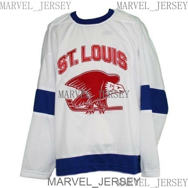 Any Name Number St Louis Eagles Retro Custom Hockey Jersey White Size -5XL Men, As pic
Any Name Number St Louis Eagles Retro Custom Hockey Jersey White Size -5XL Men, As pic