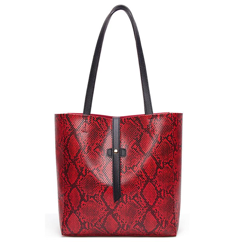 Serpentine Pattern Vintage Shoulder Bag Office Work Bags Handbag Female Classic Handbags Women Bags Designer Bucket Handbags, Brown
Serpentine Pattern Vintage Shoulder Bag Office Work Bags Handbag Female Classic Handbags Women Bags Designer Bucket Handbags, Brown